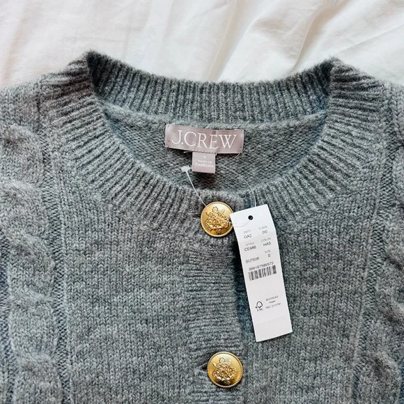 J.Crew Cable-knit Cardigan - Picture 7 of 9
